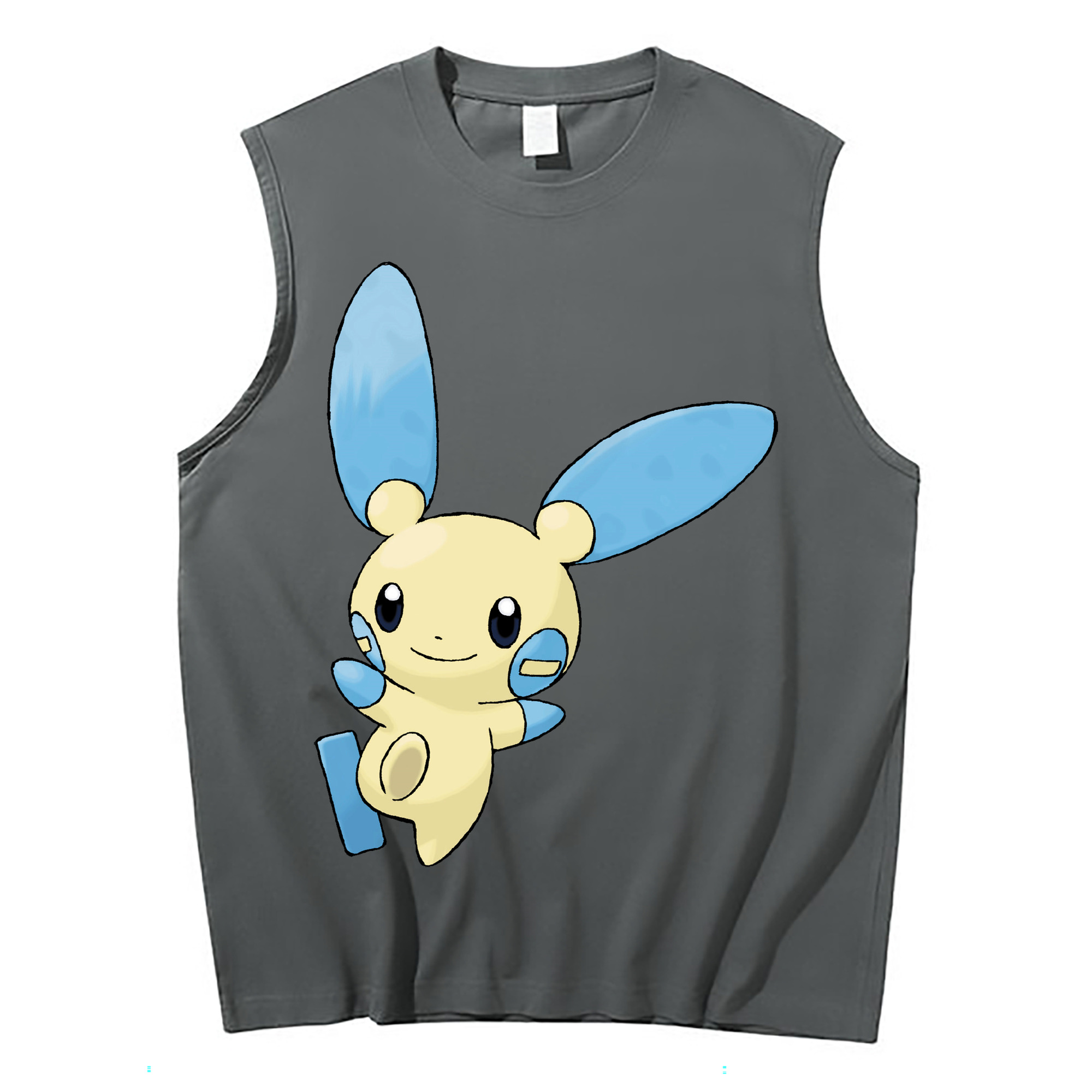 （画像用） ポケットモンスター Pokémon コットン100％タンクトップ（フロントプリント）